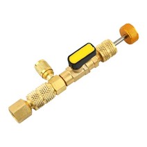 R22 R410A 냉매 시스템을위한 밸브 도구 용 놋쇠 자동차 및 HVAC Schrader