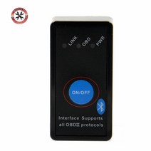 미니 elm327 스위치 elm 327 블루투, 빨간색