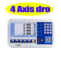 녹스센서 볼보트럭부품 만트럭부품 스카니아부품 선반 CNC 기계를 위해 놓이는 다 언어 큰 LCD DRO YH800 디지털 판독 디스플레이, 4축 왼쪽