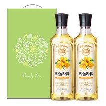 카놀라유2P/추석선물/오일선물세트/500ml x 2개