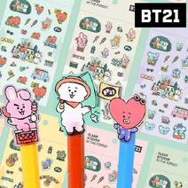 BT21 방탄 다꾸 스티커 폴꾸 스티커 핸드폰 꾸미기, MANG