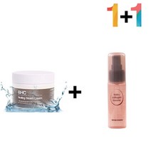 전신 피부 수분 보습 크림 1+1 기획세트 [각질관리 블랙헤드 피지 제거], 쿠팡 아하바하스팀크림 1개_콜라겐세럼30ml 1개, 쿠팡 본상품선택