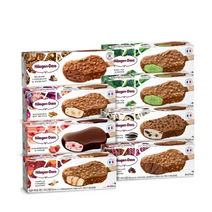 하겐다즈 아이스크림 8개 과일 풍미 듬뿍 달콤함 코팅 스틱 바, 80ml