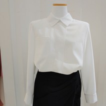 [이엔씨] 히든 버튼 블라우스(enba21252o)