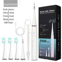소닉 충전식 전동 칫솔 치아 클리너 악기 방수 B 고속 충전 장치 브러시, 05 White