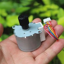 스텝핑 모터 스탭모터 35byj412b dc 12v 감소 스테핑 스테퍼 4 상 5 선 35byj412b 에어컨 스위핑 바람용 스텝, 없음
