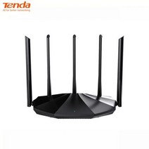 Tenda AX2 Pro 기가비트 라우터 WiFi AC1200 듀얼 밴드 무선 OFMD IPV6 4 MU-MIMO 빔 포밍 AP 브리지 홈 커버리지 802.11ax, US plug_in Simple Package