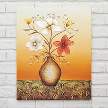 BnH [BnH]화병꽃정물화 인테리어유화액자(B) 3328_2, 단품