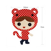 빅사이즈 와펜 패치 자수 캐릭터 AY-104 (열접착식) 10.6 x 15.0 cm