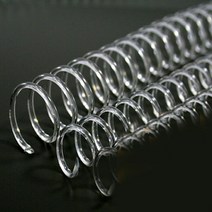 제본용 코일링 코일링제본기 투명색 코일링제본기, 30mm2Kg 약60개