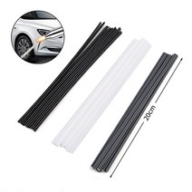 용접 용품 10Pcs 20cm 용접봉 PP/PVC/PE 스틱 플라스틱 용접기 총 범퍼 수리 공급 자동차 도구에 대 한 막, 04 gray pvc