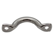 스테인레스 스틸 아이 스트랩 튼튼한 요트 그랩 핸들 비미니 보트 탑 패드 데크 루프 다운 앵커 포인트 풋맨, [02] 빨간