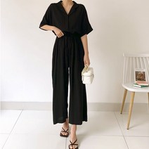 퍼니걸스 9041 밴딩 데일리 점프슈트 여성의류