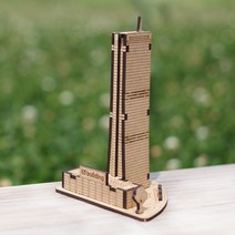 63 빌딩 나무 조립 건축 건물 모형 DIY 만들기 _ 230317469ea, 본상품선택