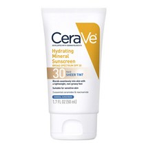 세라비 하이드레이팅 미네랄 선스크린 페이스 시어 틴트, 1개, 50ml