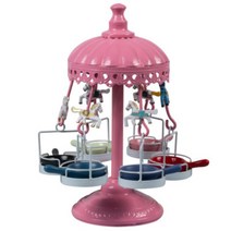 훠궈접시 마라탕 인테리어 회전목마 샤브샤브접시 diy 디저트, 3. 핑크 목마 스타일