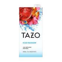 Tazo 타조 아이스 패션 허브티 농축액 946ml, 10660620001