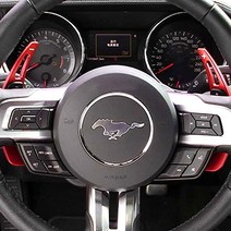 CHADECO 포드 머스탱 패들쉬프트 연장 포드 머스탱 패들쉬프트 연장 익스텐션 기어연장킷 자동차 핸들 튜닝 용품, 2. 포드 머스탱 패들쉬프트 - 실버