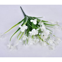 꽃다발 조화 장식 식물 정원 베란다 창 주방 사무실 테이블 인테리어, 04 A white