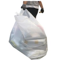 손잡이 시장 비닐봉지 백색 비닐포장봉투 비닐봉투 중형비닐 포장비닐, 백색7호 70매 60x90