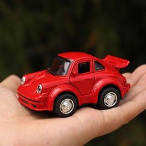 클래식카 다이캐스트 자동차 모형 프라모델 미니 올드카 미니어처 모형차 빈티지, 포르쉐 레드