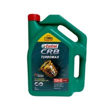 캐스트롤 CRB 터보맥스 15W-40 4L (CI-4 E7 유로5) 화물 트럭용 디젤 엔진오일, 1개