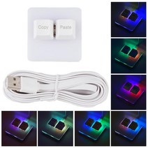 게임용 게이밍 키보드 블랙 RGB USB 키패드 2-키 복사 및 부착 원-키 암호 다중 키 조합 사용자 지정 단축키 OSU 게임, 한개옵션2, [02] C, 한개옵션1