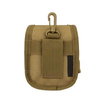 야외 새총 가방 홀더 파우치 스틸 볼 주최자 핸드백 버튼 보관 허리 팩 여행 캠핑 사냥, 갈색