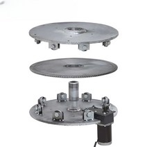 전시 턴테이블 산업용 스탠드 진열 장식 원격제어, 상세 페이지 참고, 직경 1.0m 높이 27cm