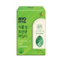 바이오 식물성 유산균 패밀리 30포/프로바이오틱스/유산균/장건강, 상세페이지 참조, 상세페이지 참조