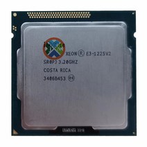 기존 Xeon E3-1225 v2 E3 1225v2 3.2 GHz 쿼드 코어 스레드 CPU 프로세서 8M 77W LGA 1155, 한개옵션0