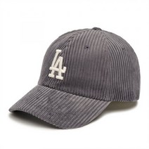 MLB 코듀로이 언스트럭쳐 볼캡 LA (Charcoal Grey) 3ACPC0126-07CGS