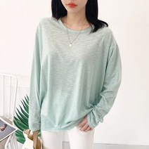 8841 젠느 라운드 슬라브 티셔츠