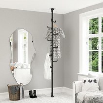 리우리빙 두배커진 8단 폴행거 블랙 / 블랙앤화이트, 두배커진 폴행거 블랙앤화이트