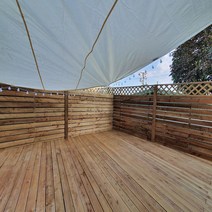 야외 테라스 차광막 농막천막 가게 썬쉐이드 사각3.5M, 서쿠나이3쿠팡3 사각 브라우니