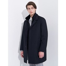 갤럭시 갤럭시 네이비 다운 트렌치 코트 (GA193TU03R)