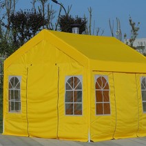 이동식 간이 주차장 천막 펜션 창고 천막 전원주택, 3mx3m 4면