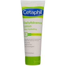 Cetaphil DailyAdvance 용 울트라 하이드레이팅 로션 226.8g (4팩), 8 Ounce (Pack of 4)