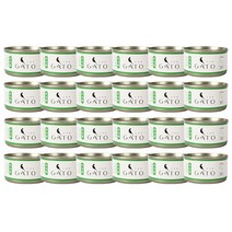 포가토 고양이 치킨 주식캔 24개 (고양이 습식사료), 1 box