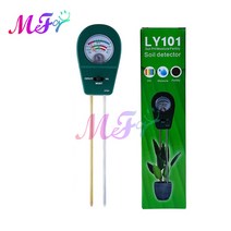 토양 PH 테스터 3 1 수분 산도 비옥 테스트 측정기 식물 도구 키트 꽃, 한개옵션0