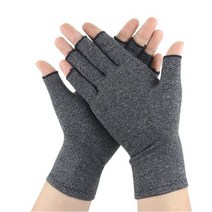 크크섬 핑거리스 포장 작업용 압박 장갑, L