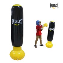 에버라스트 인플레터블 밥백 에어샌드백, 블랙옐로우