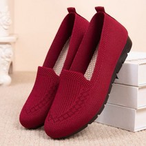 새로운 메쉬 통기성 스니커즈 여성 가벼운 슬립 플랫 캐주얼 신발 숙녀 로퍼 양말 Zapatillas Mujer