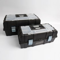 핫버튼 다용도 공구 정리함 대형 가정용, 3단 정리함