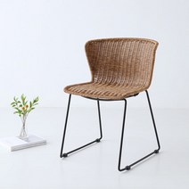마켓비 ALOTA 의자 라탄 VS9206, 내추럴