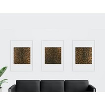 호피도 2폭 도안 민화 호랑이 / 민화그리기 원데이클래스 취미 수업자료, 대형, 호피도(1)