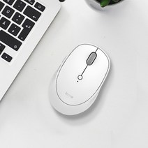 무료 아이노트 M508R 무선 마우스 화이트 무선 저소음 5버튼 마우스