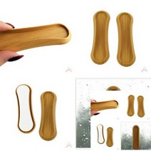 TWKL 안전유리손잡이 곡선우드