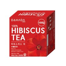 다하다 호박팥차 티백 100입 1개, 히비스커스차