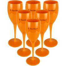 뵈브클리코 트렌디 샴페인 잔 글라스 6p 세트 180ml